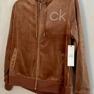 NWT Calvin Klein butter soft hoodie size  lg
